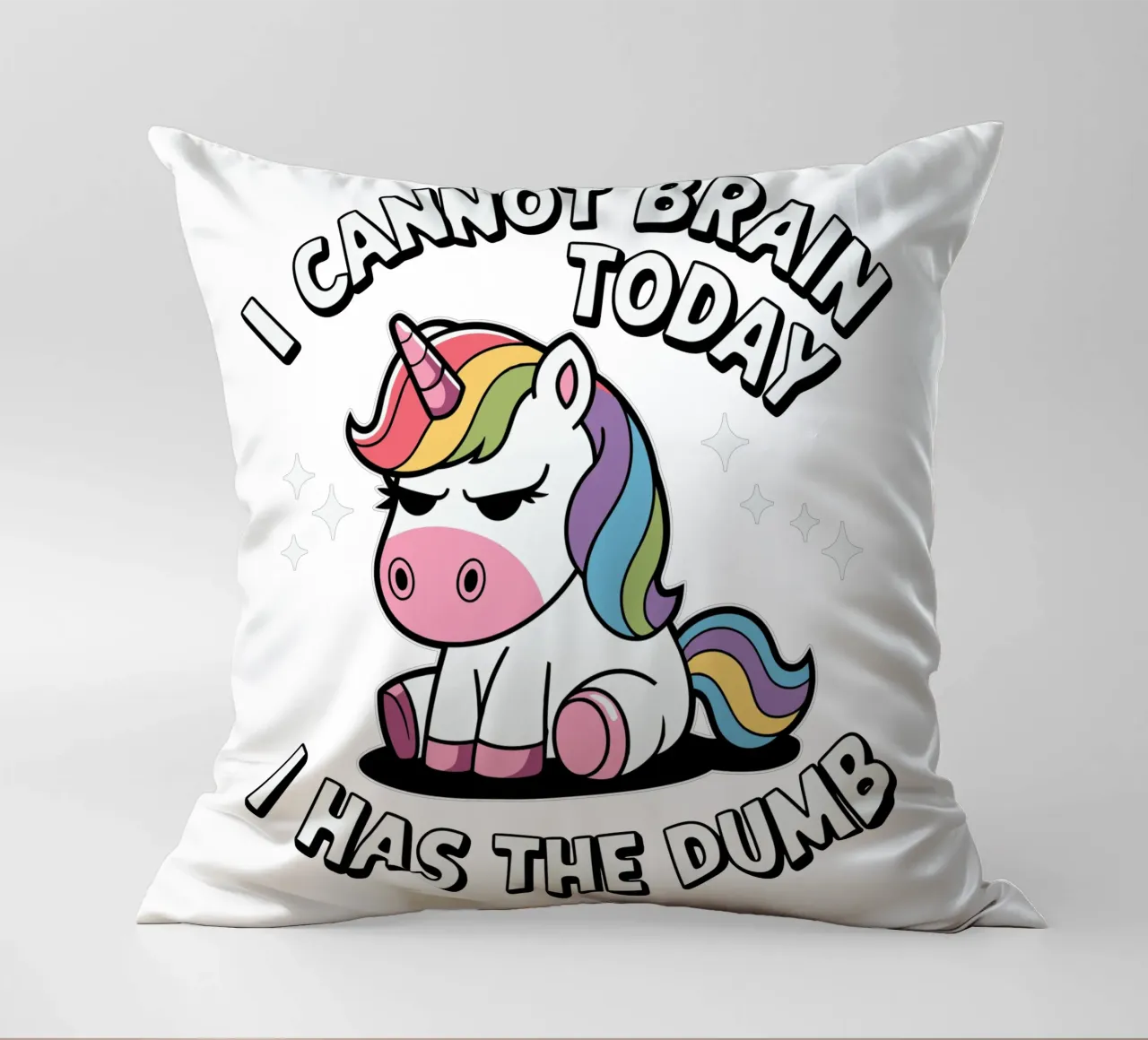 I cannot brain today, I has the dumb cuscino da edsonramosart