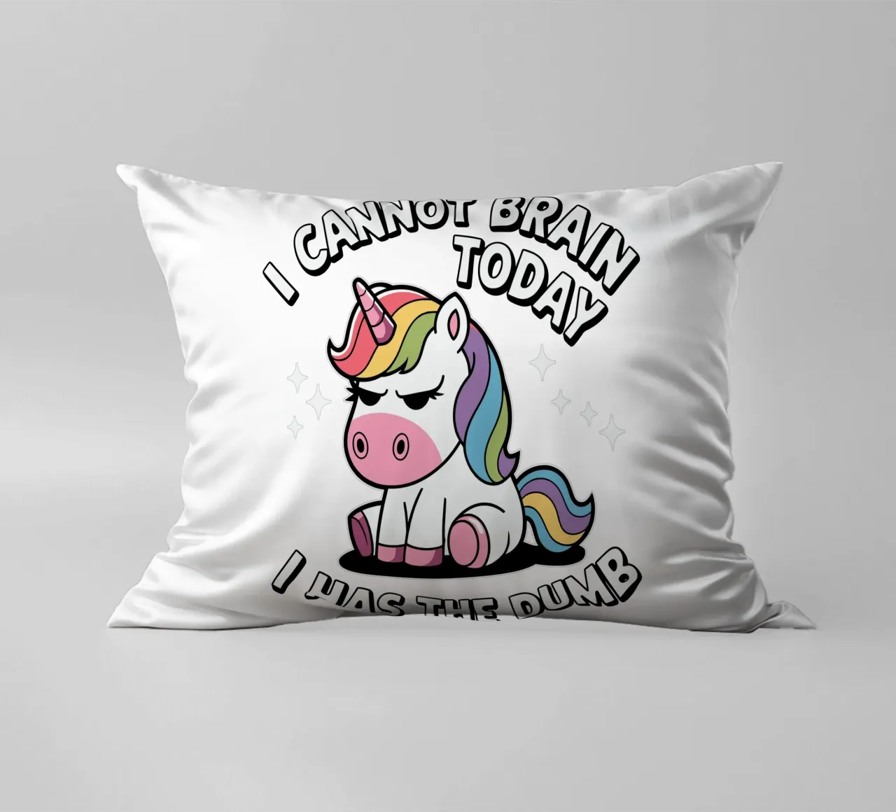 I cannot brain today, I has the dumb cuscino da edsonramosart