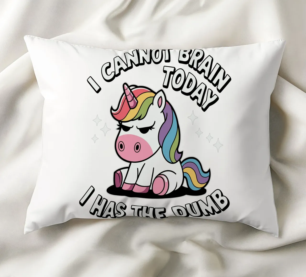 I cannot brain today, I has the dumb cuscino da edsonramosart