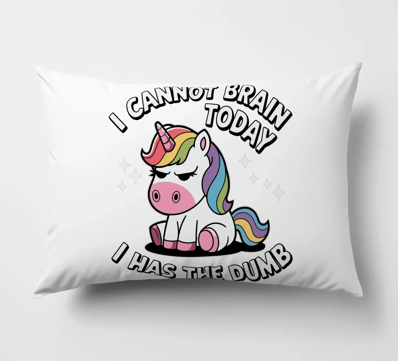 I cannot brain today, I has the dumb cuscino da edsonramosart