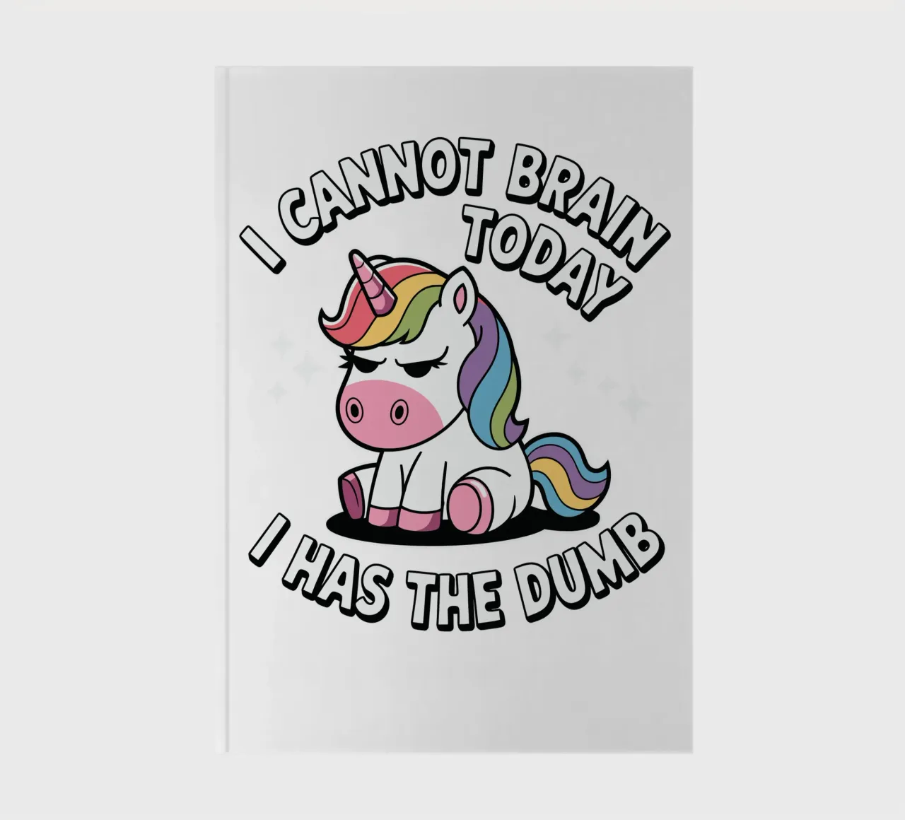 I cannot brain today, I has the dumb notebook by edsonramosart