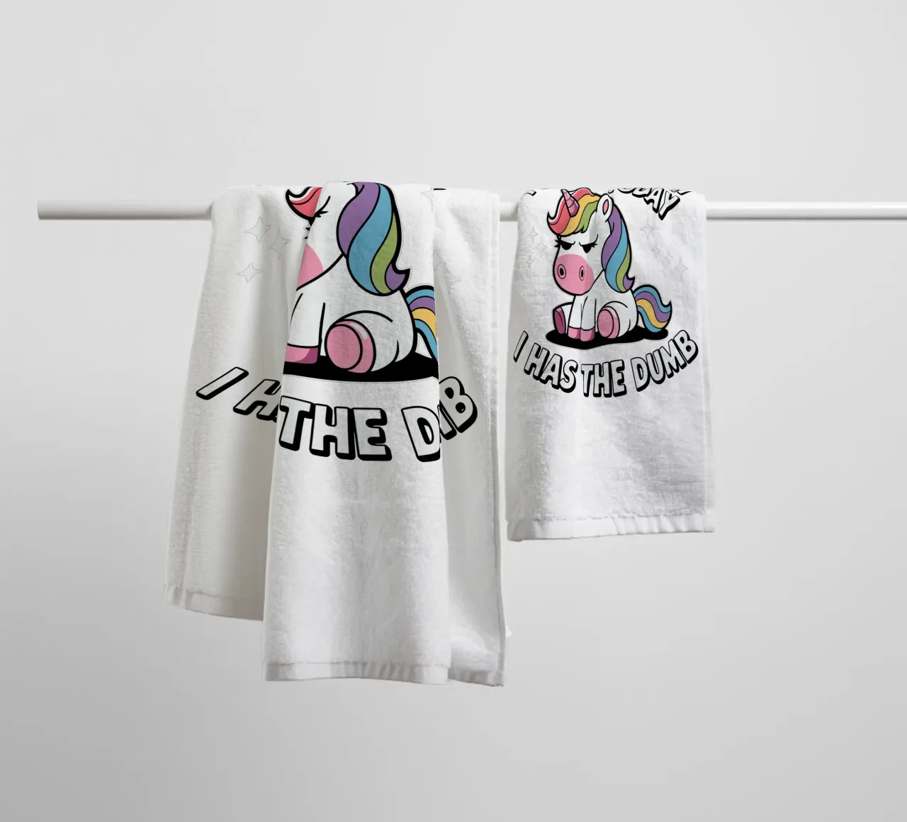 I cannot brain today, I has the dumb serviette de bain de edsonramosart