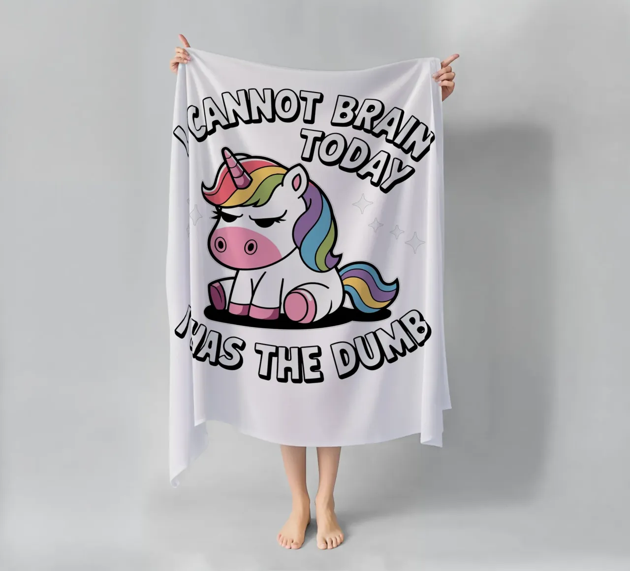 I cannot brain today, I has the dumb Strandtuch von edsonramosart