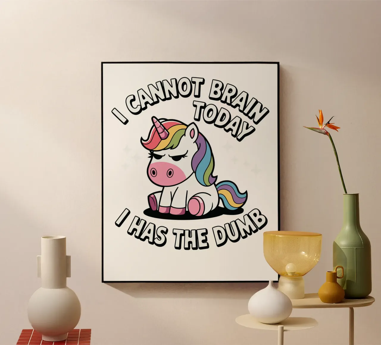 I cannot brain today, I has the dumb plexiglass da edsonramosart