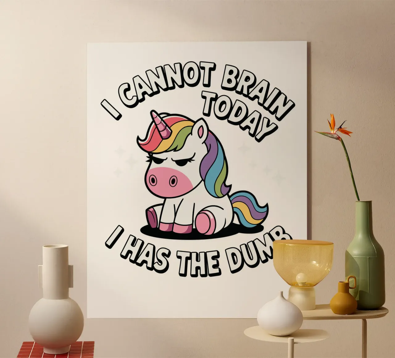 I cannot brain today, I has the dumb plexiglass da edsonramosart