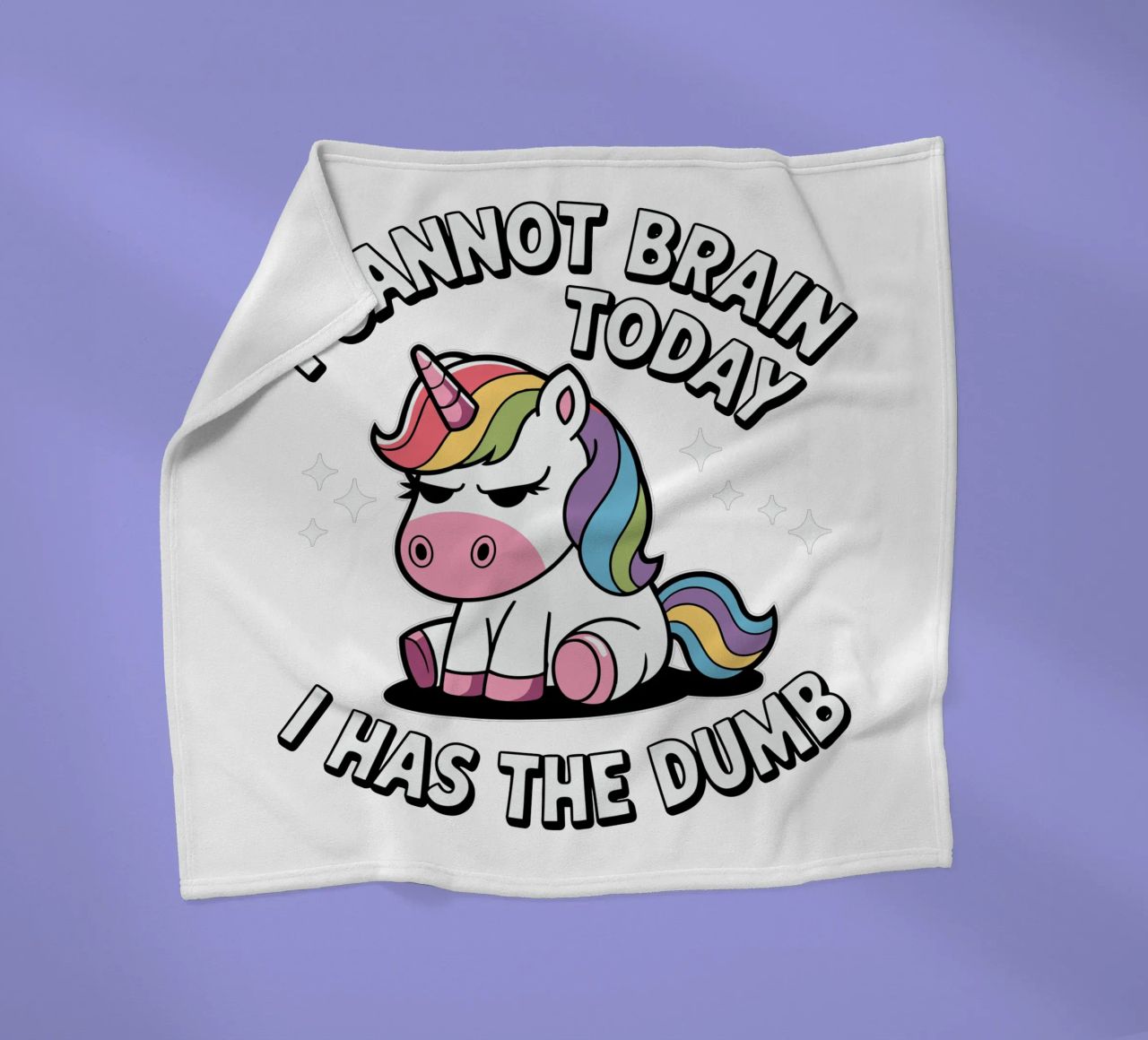 I cannot brain today, I has the dumb coperta in pile da edsonramosart
