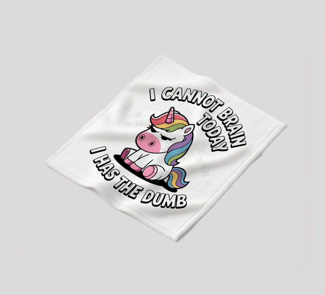 I cannot brain today, I has the dumb coperta in pile da edsonramosart