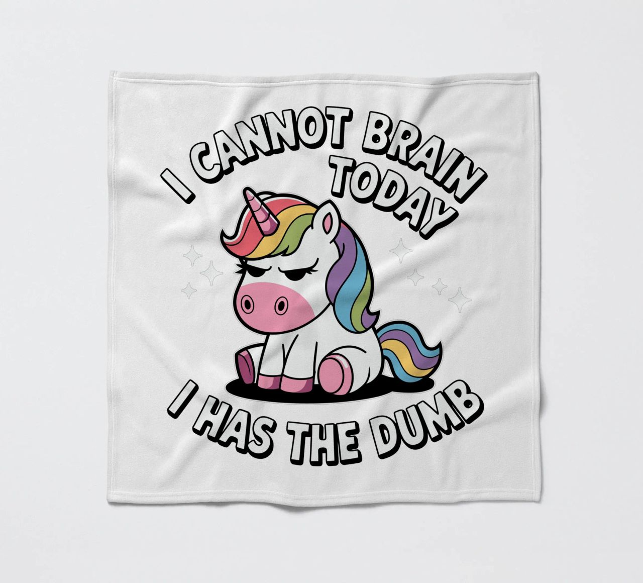 I cannot brain today, I has the dumb coperta in pile da edsonramosart