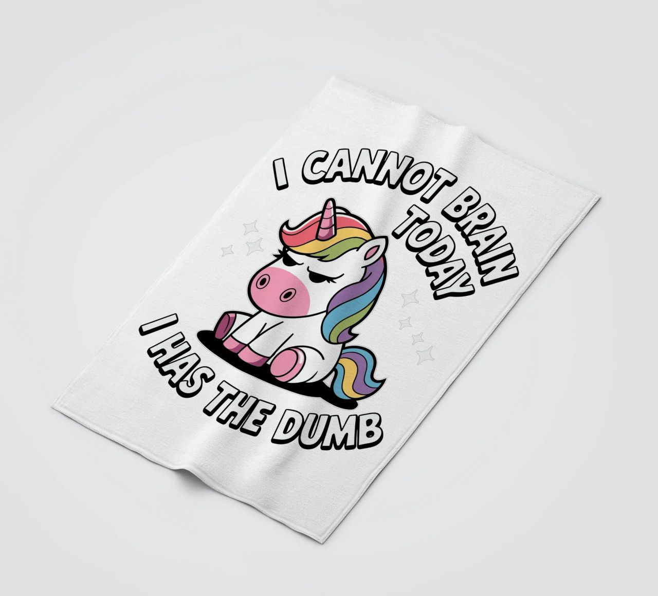 I cannot brain today, I has the dumb coperta in pile da edsonramosart