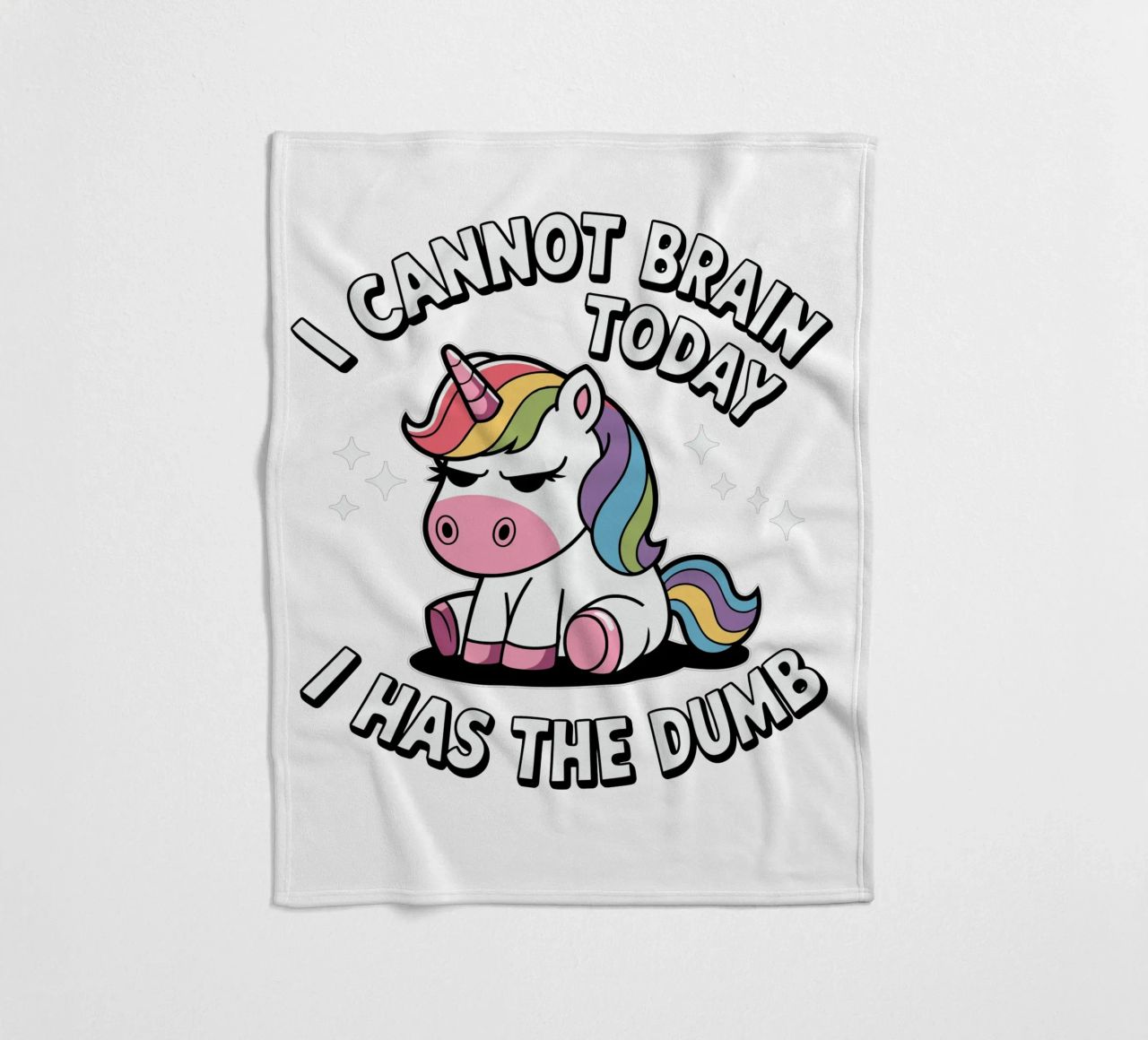 I cannot brain today, I has the dumb coperta in pile da edsonramosart