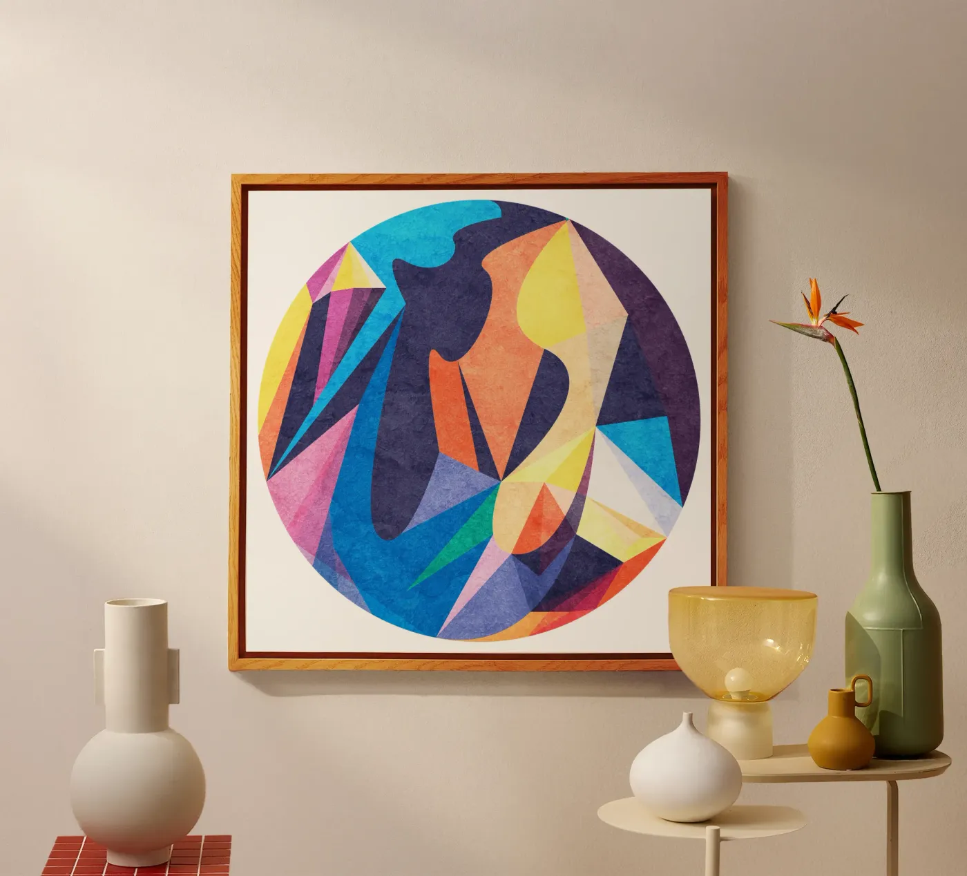 Eris Acryl-Glas von Lines Inside