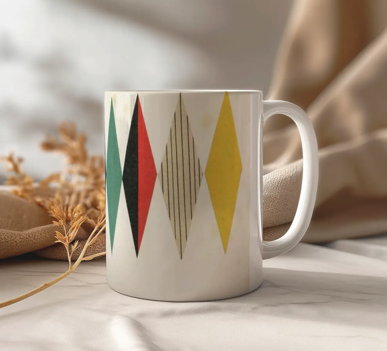 L'artista tazza in ceramica da Cassia Beck Collage