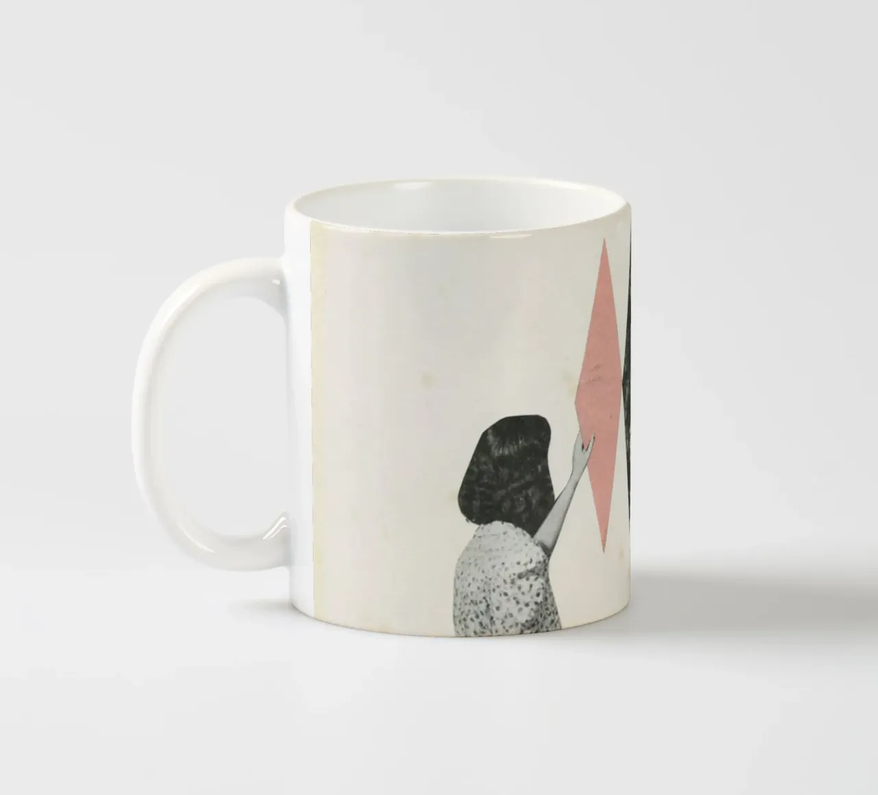 L'artista tazza in ceramica da Cassia Beck Collage