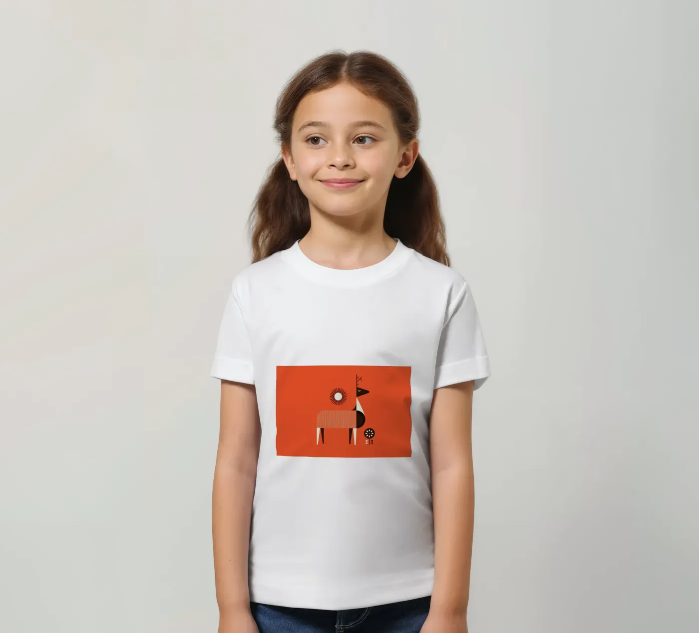 Deer t-shirt bambini da Maz