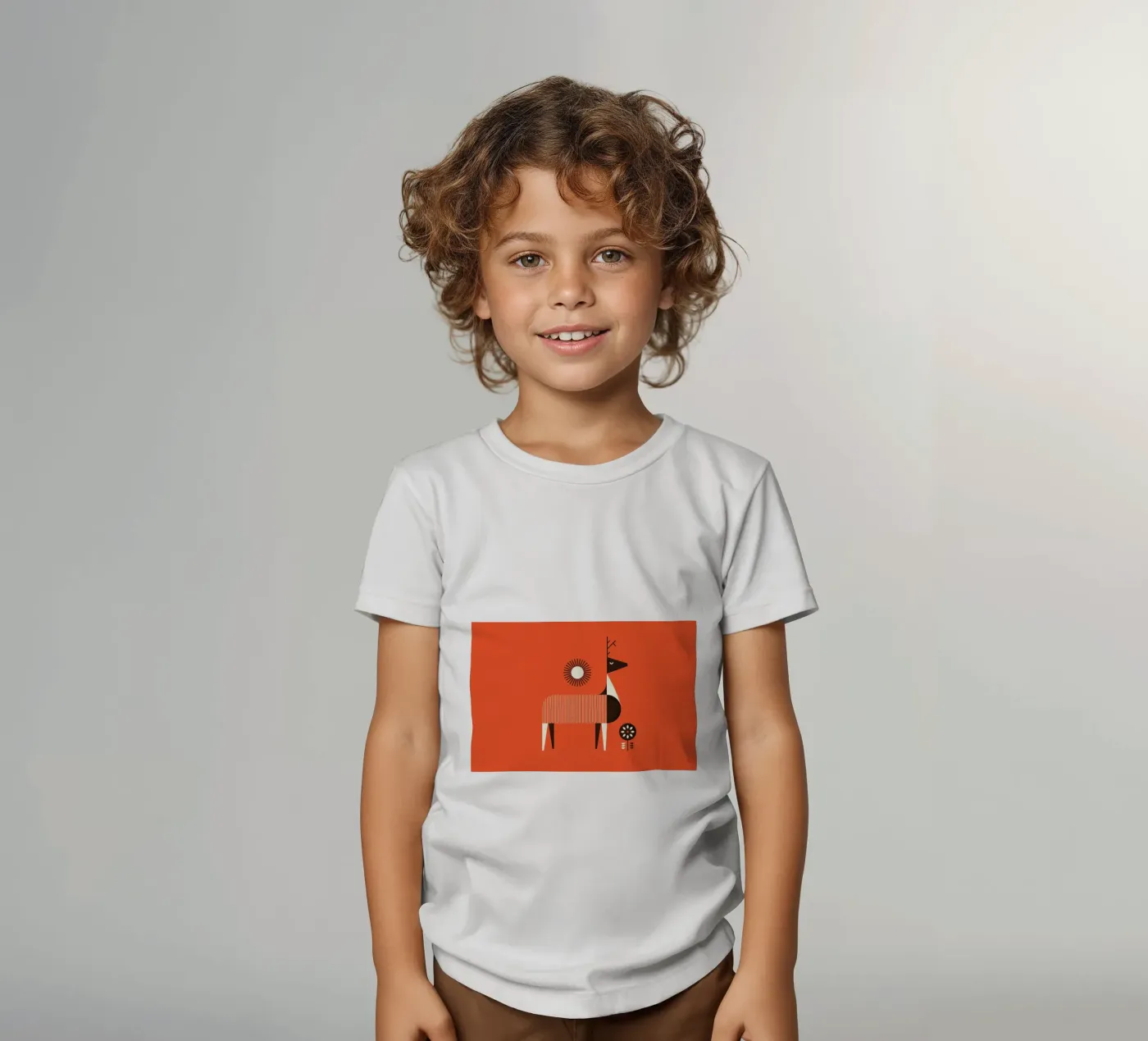 Deer t-shirt bambini da Maz