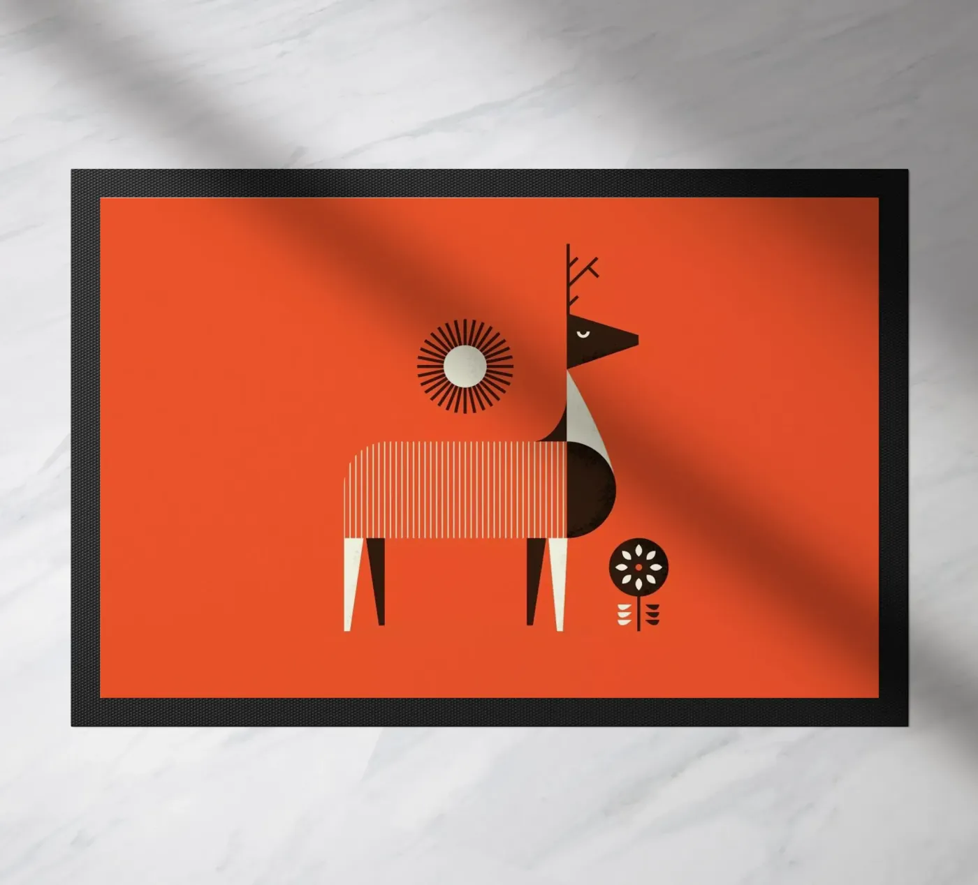 Deer Fußmatte von Maz