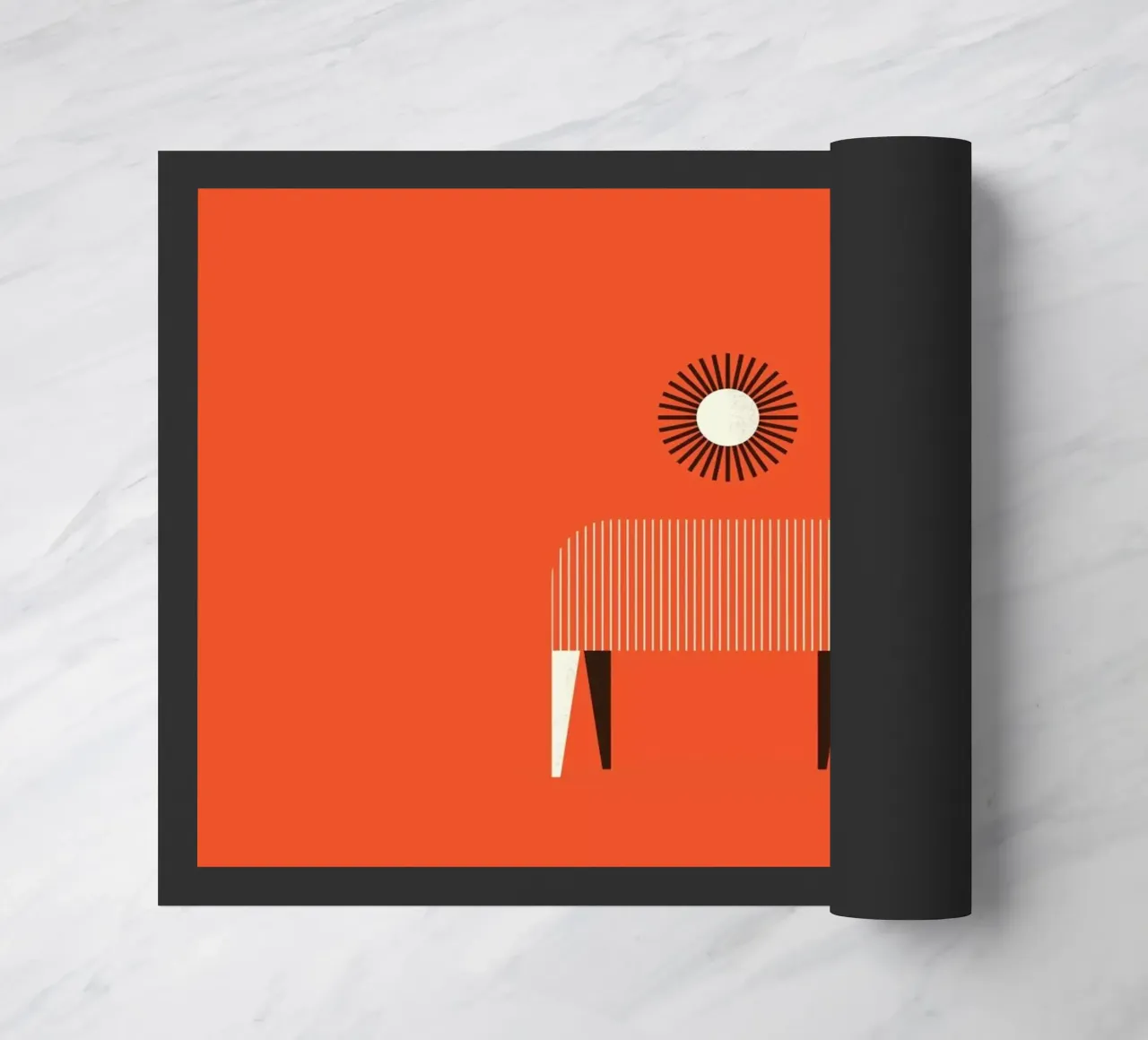 Deer deurmat van Maz