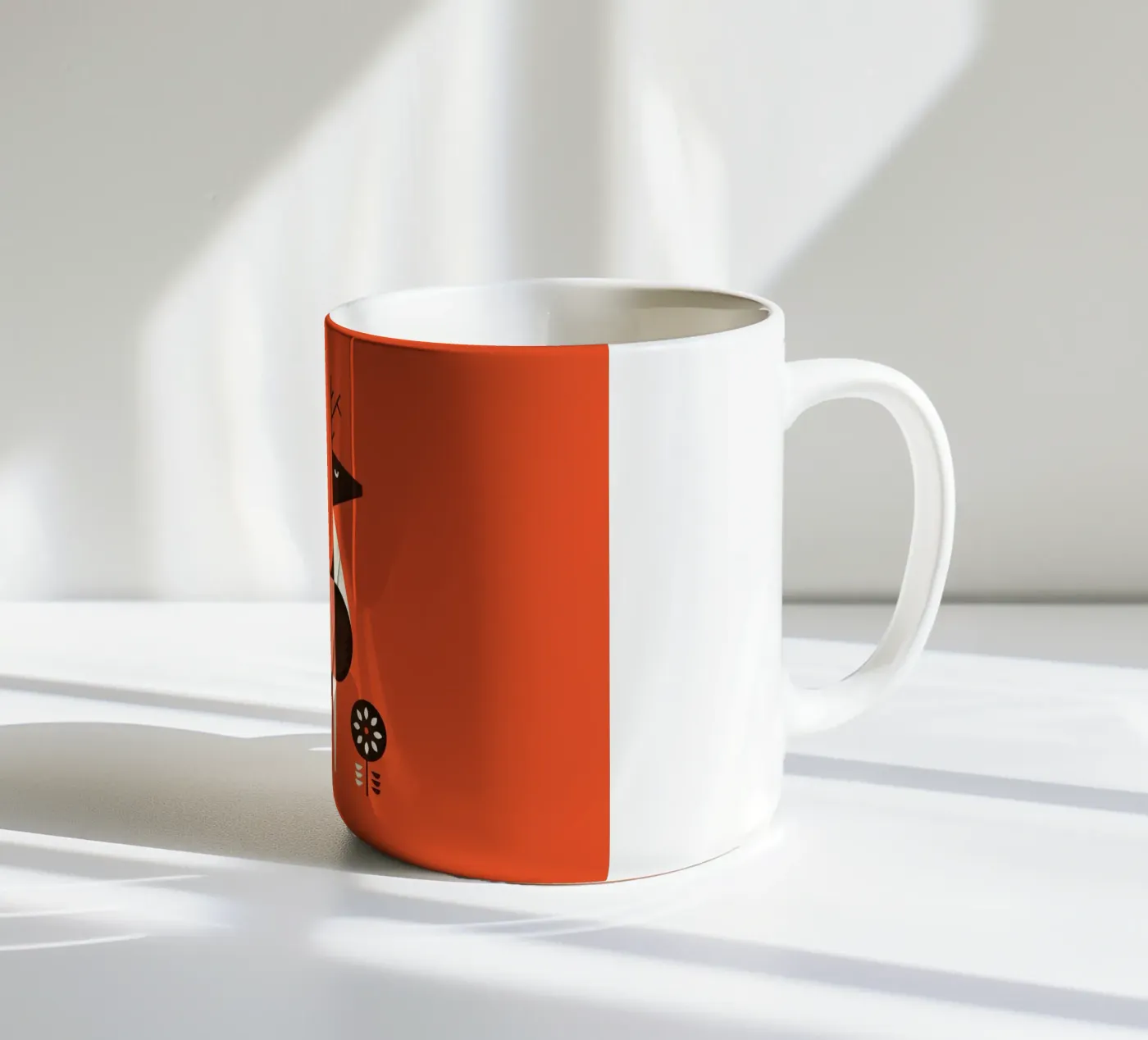 Deer ceramic mug by Maz