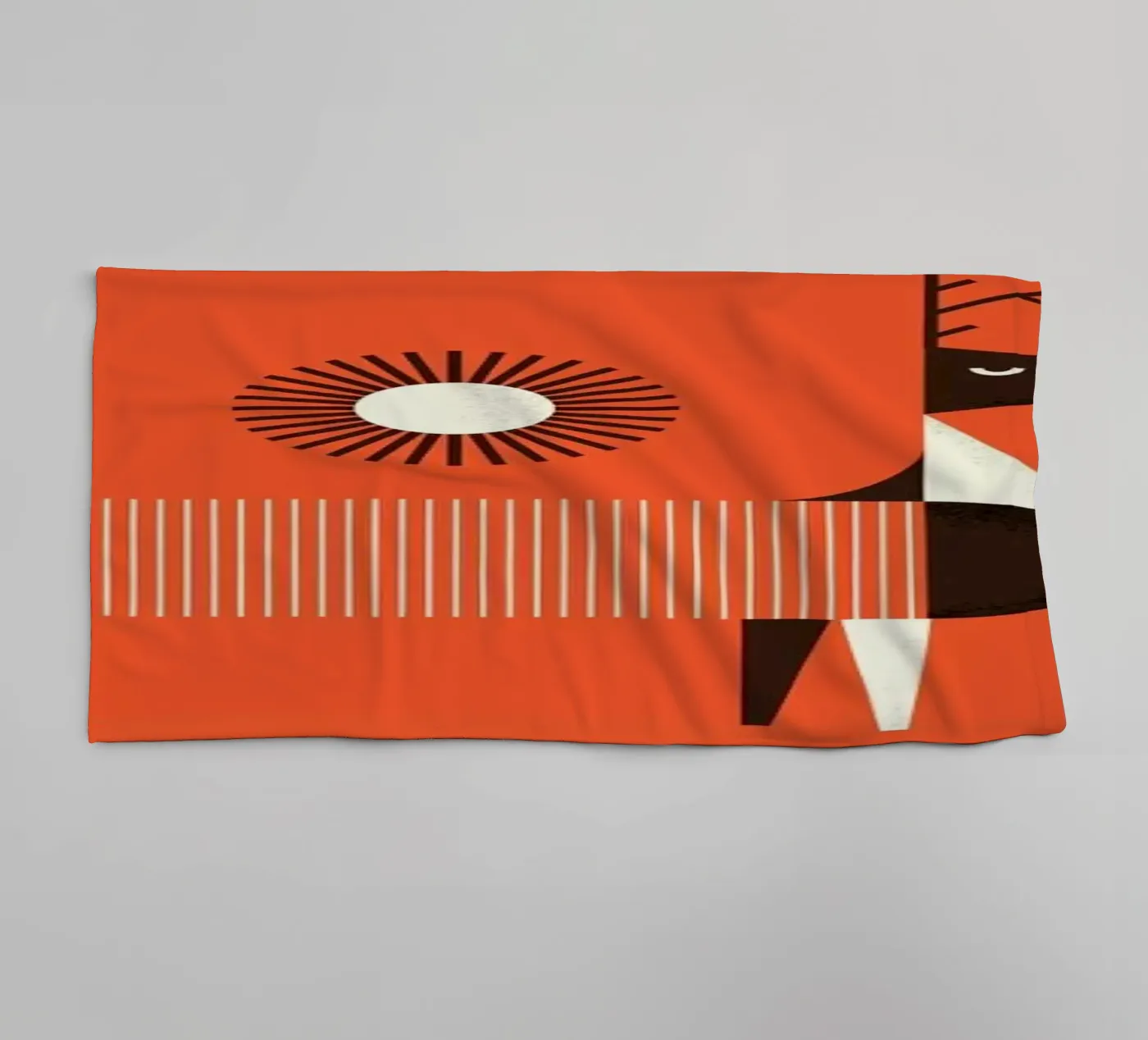 Deer badhanddoek van Maz