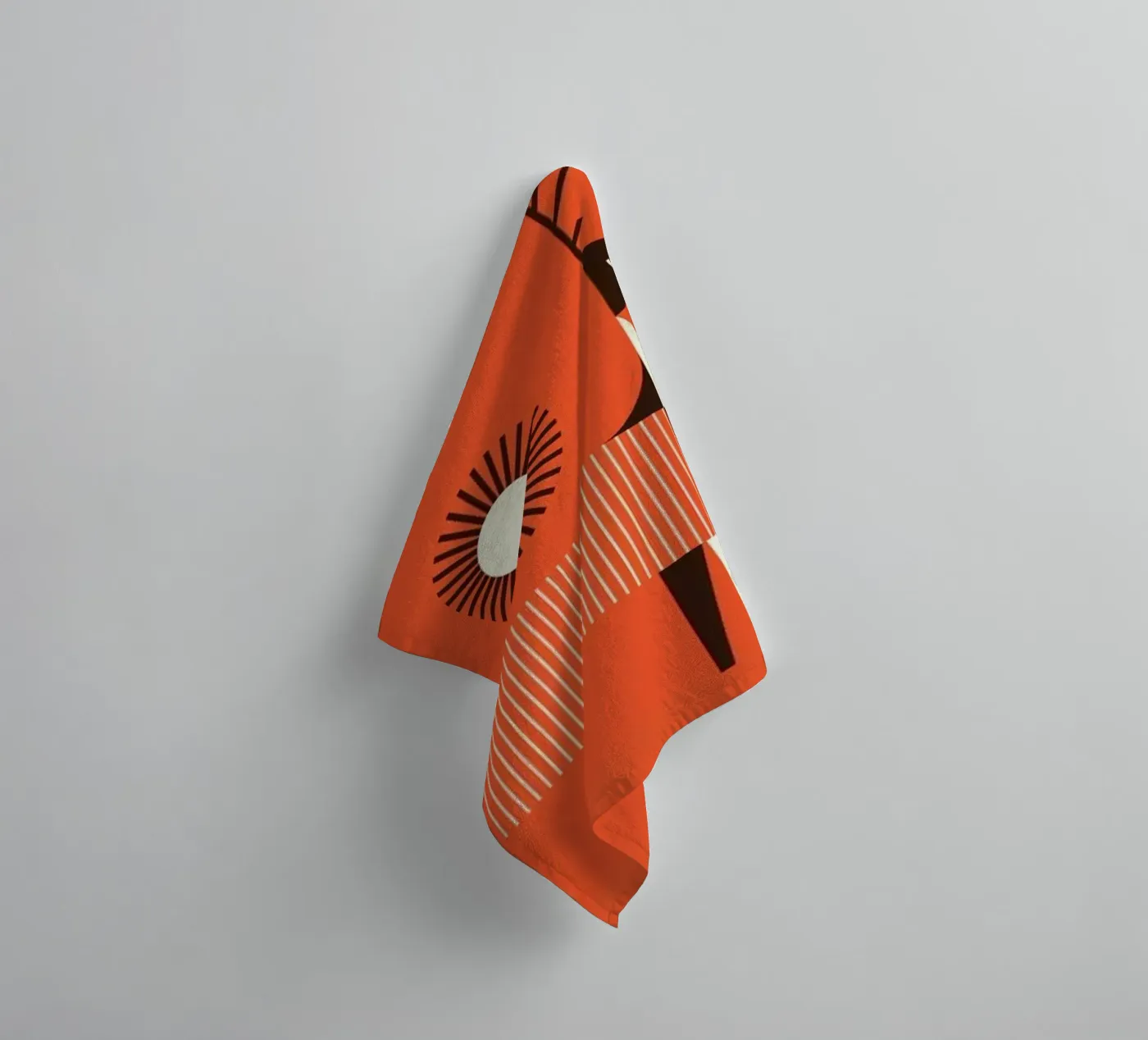 Deer badhanddoek van Maz