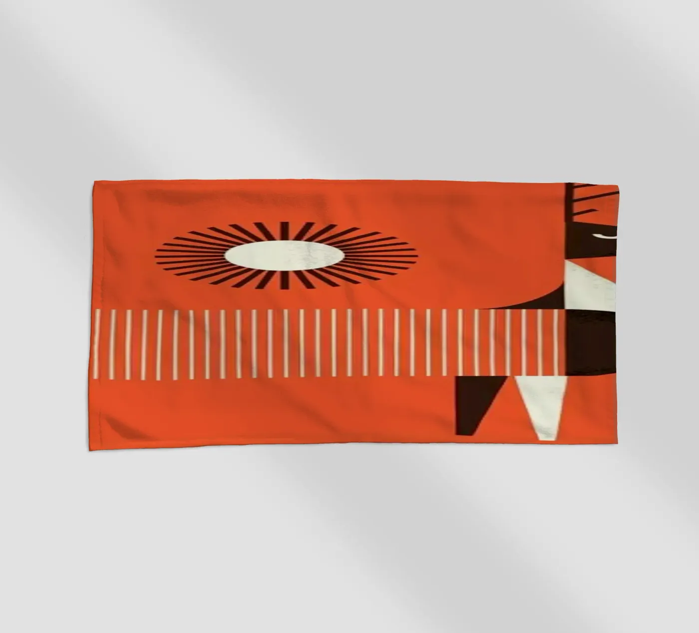 Deer beach towel by Maz