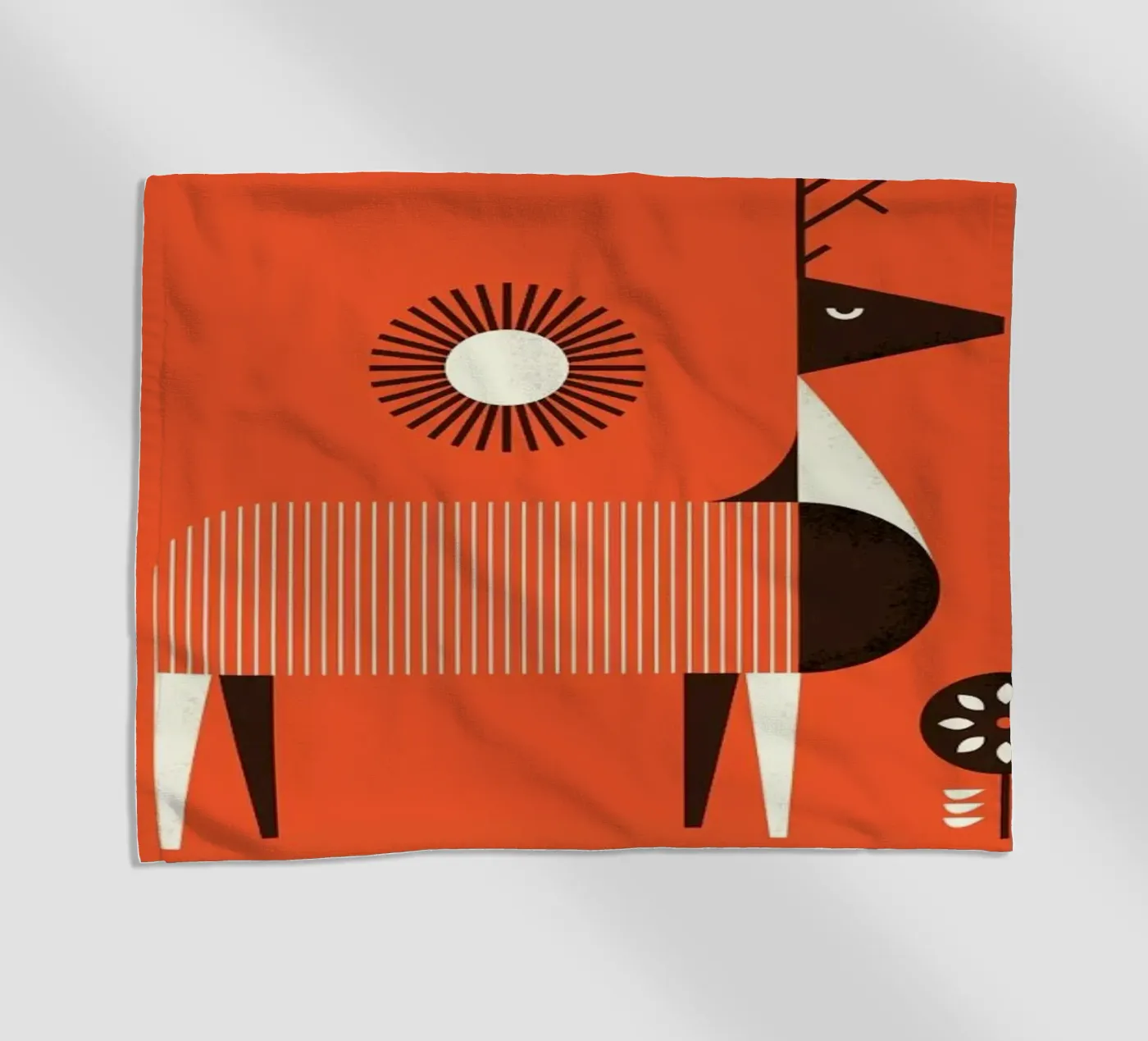 Deer beach towel by Maz