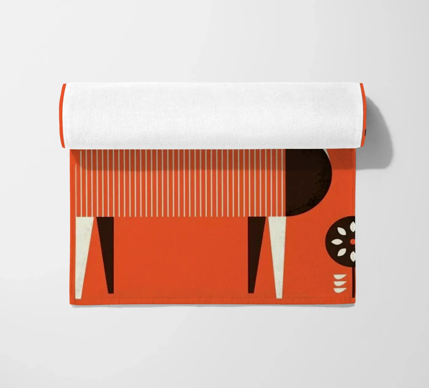 Deer beach towel by Maz