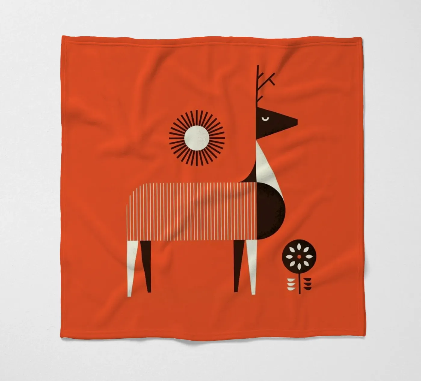 Deer Fleecedecke von Maz