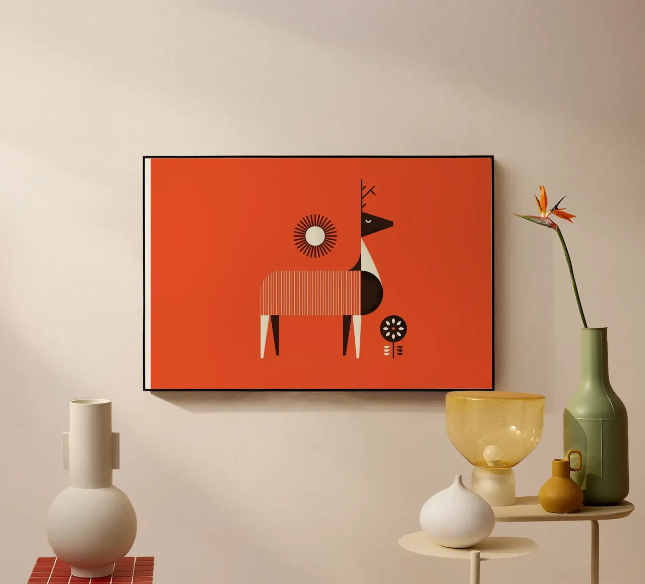 Deer plexiglas de Maz