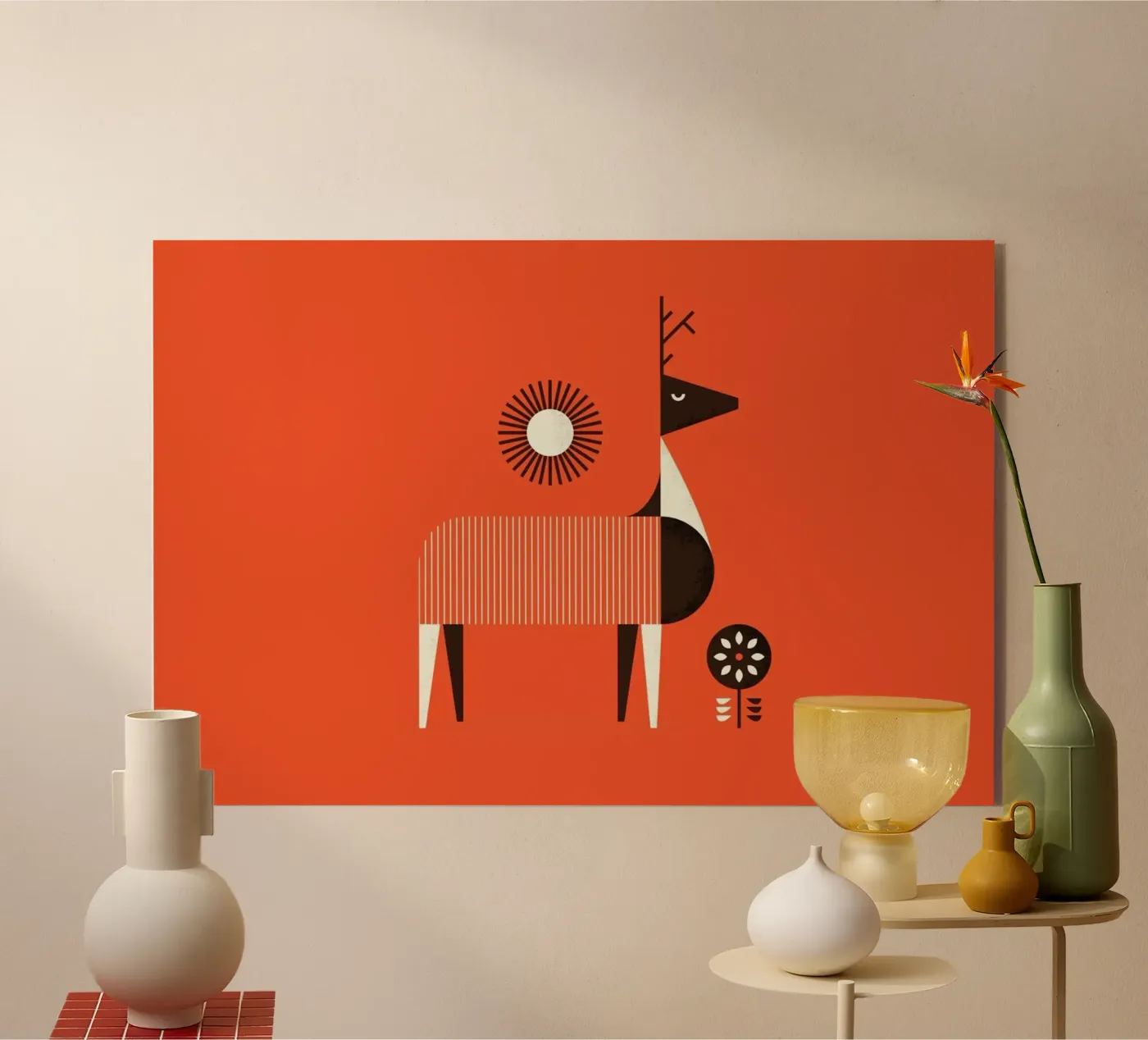 Deer plexiglas de Maz