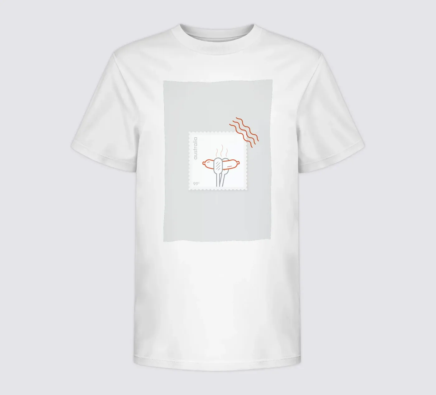 BBQ kinder t-shirt van Dean Smith