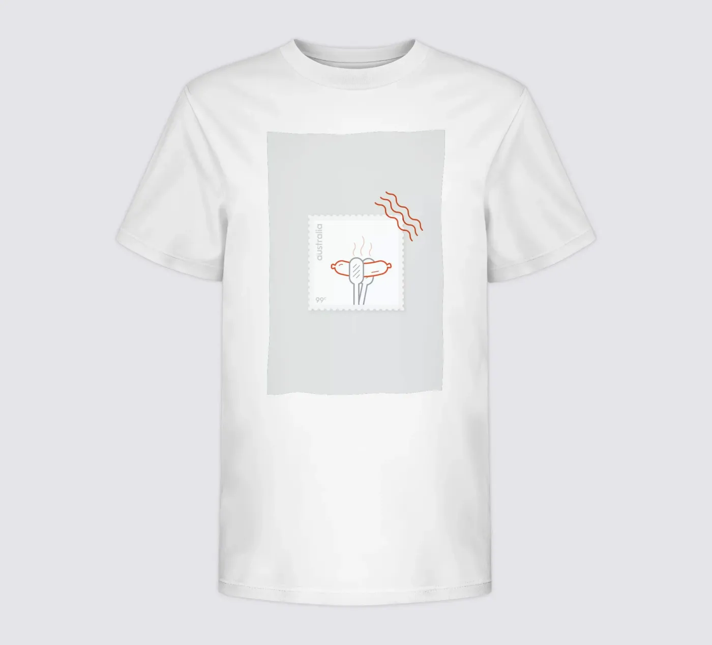 BBQ kinder t-shirt van Dean Smith