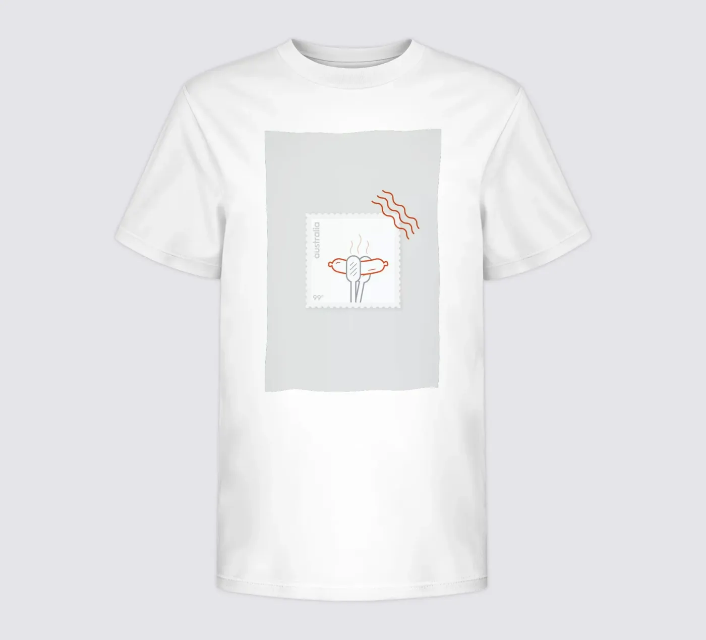 BBQ kinder t-shirt van Dean Smith