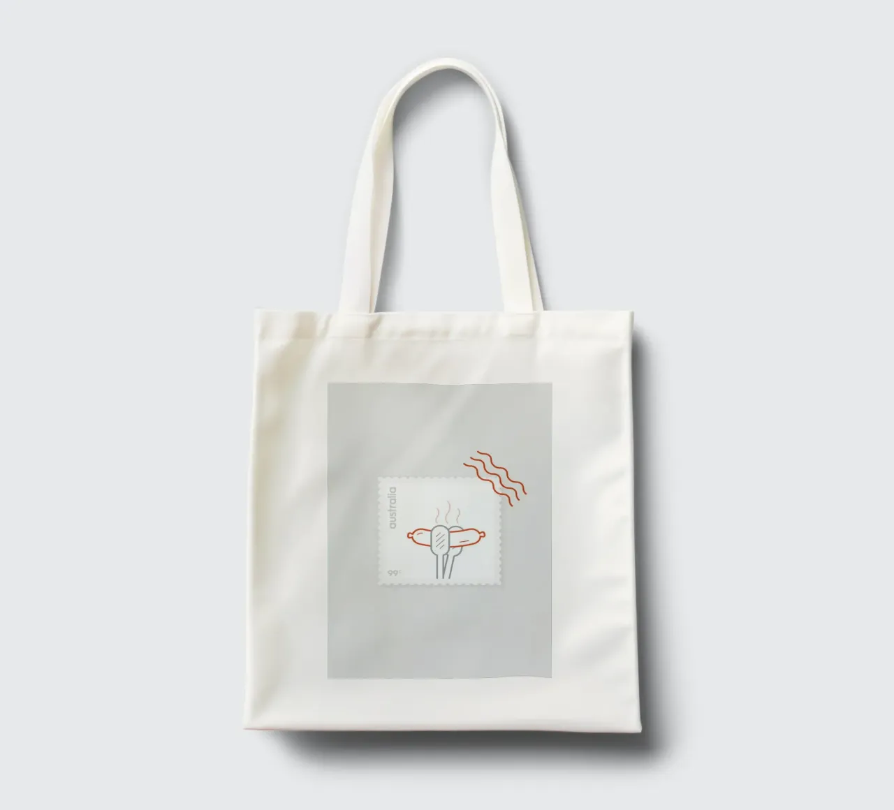 BBQ tote bag by Dean Smith