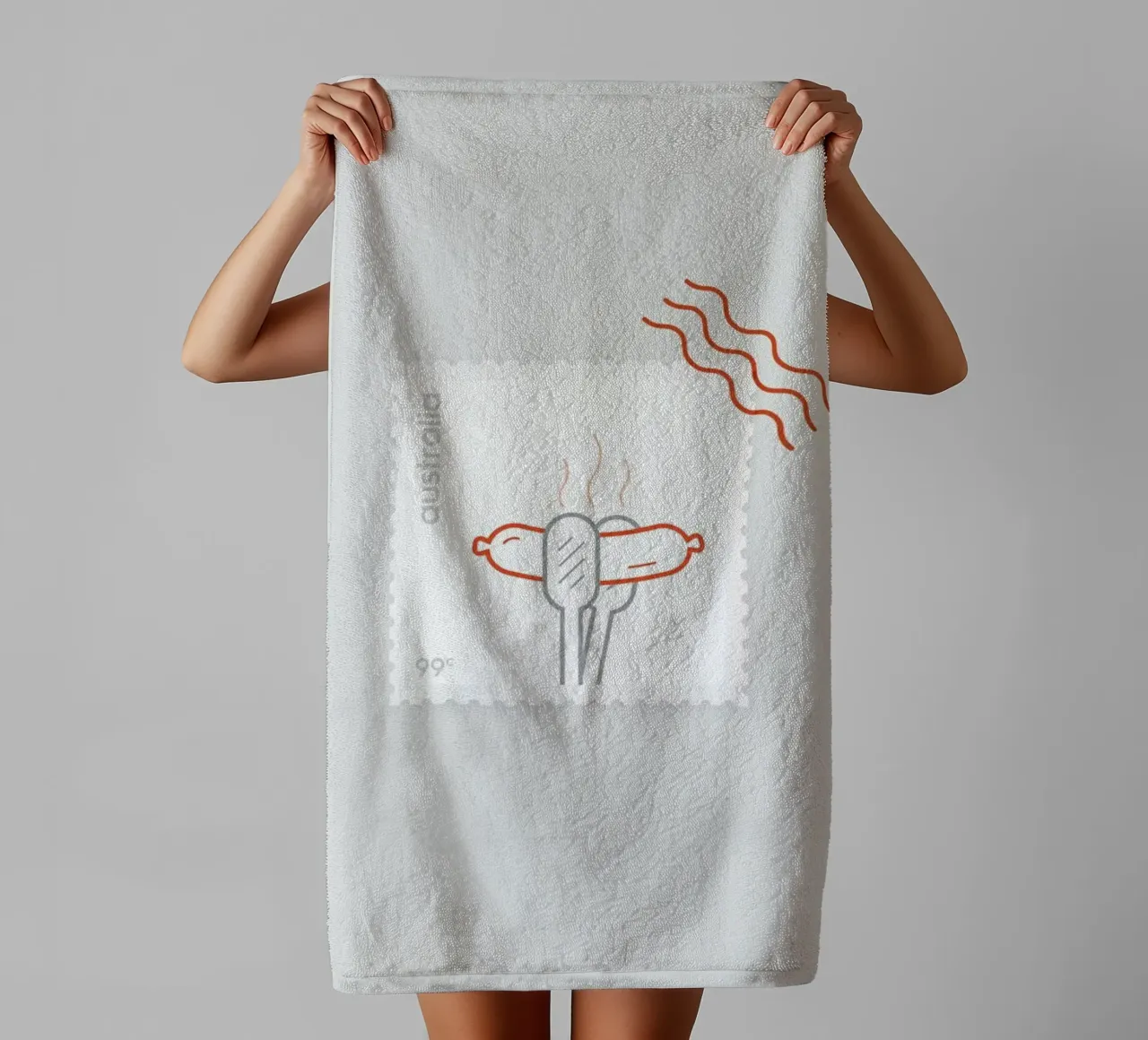 BBQ towel by Dean Smith