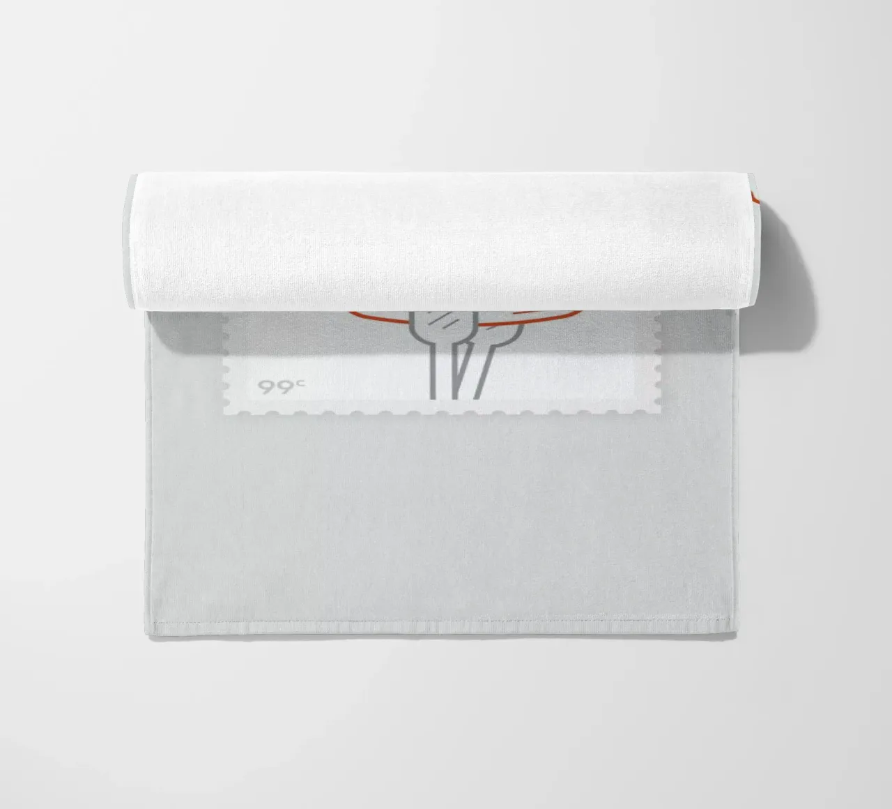BBQ beach towel by Dean Smith