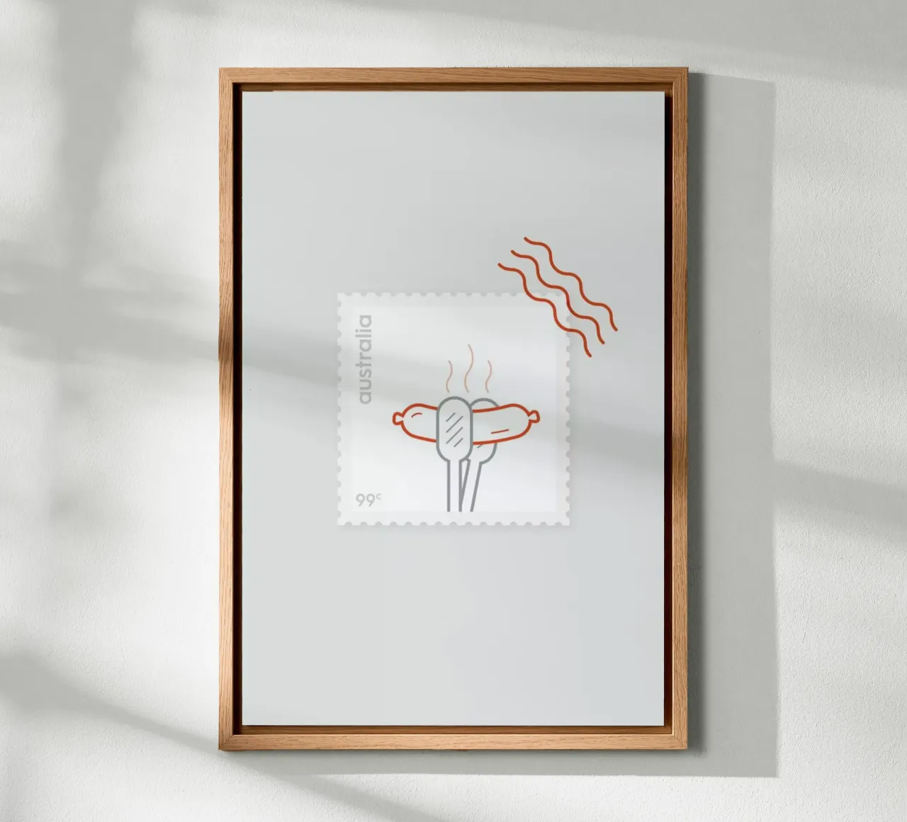 BBQ canvas by Dean Smith