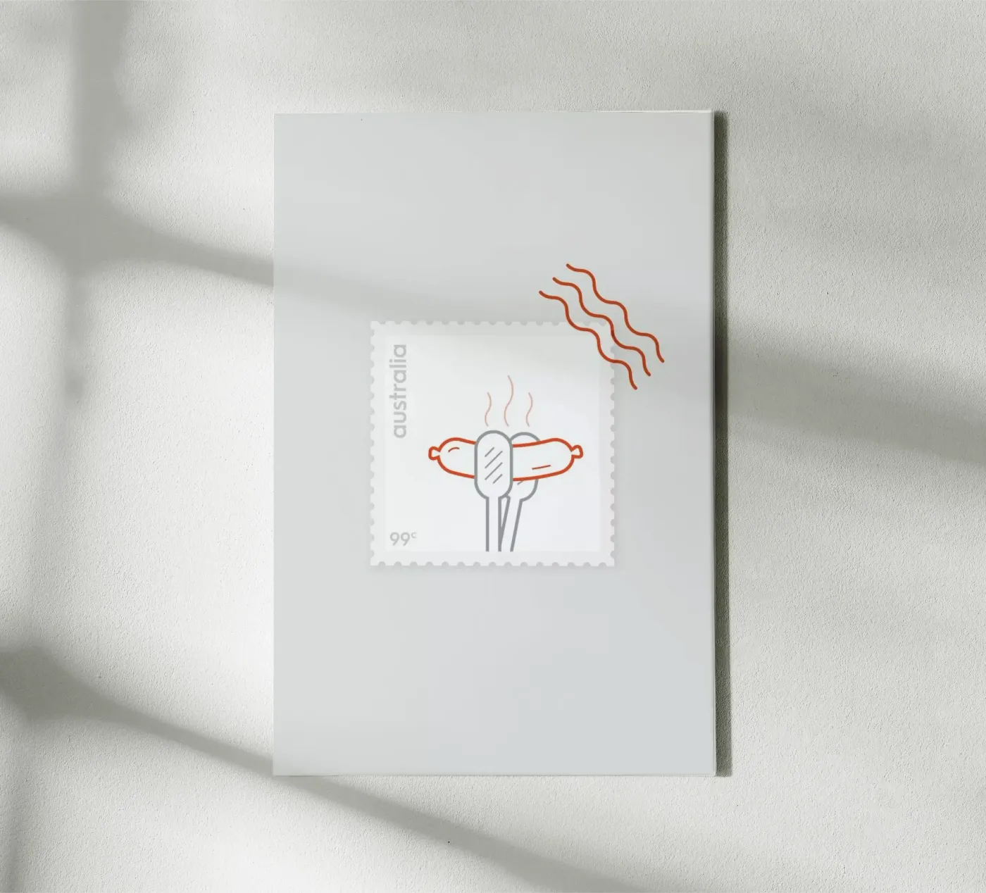 BBQ canvas by Dean Smith