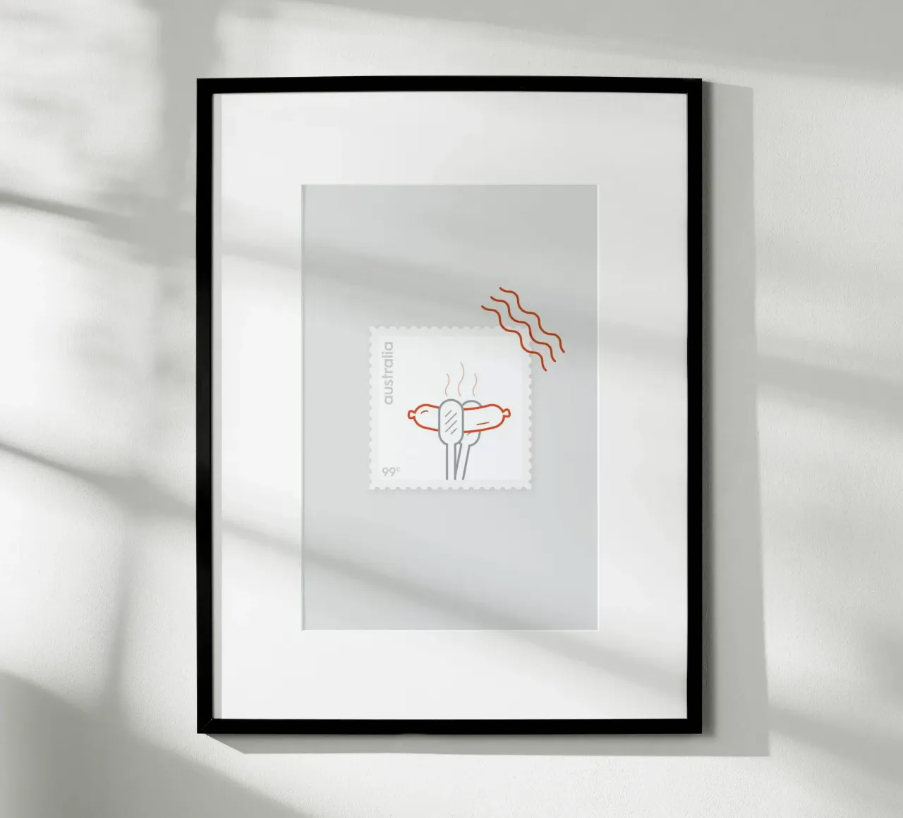 BBQ poster by Dean Smith