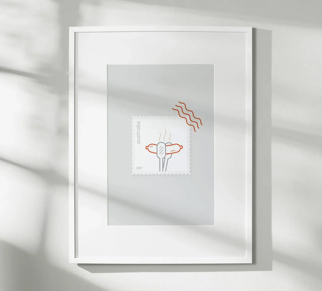 BBQ poster by Dean Smith