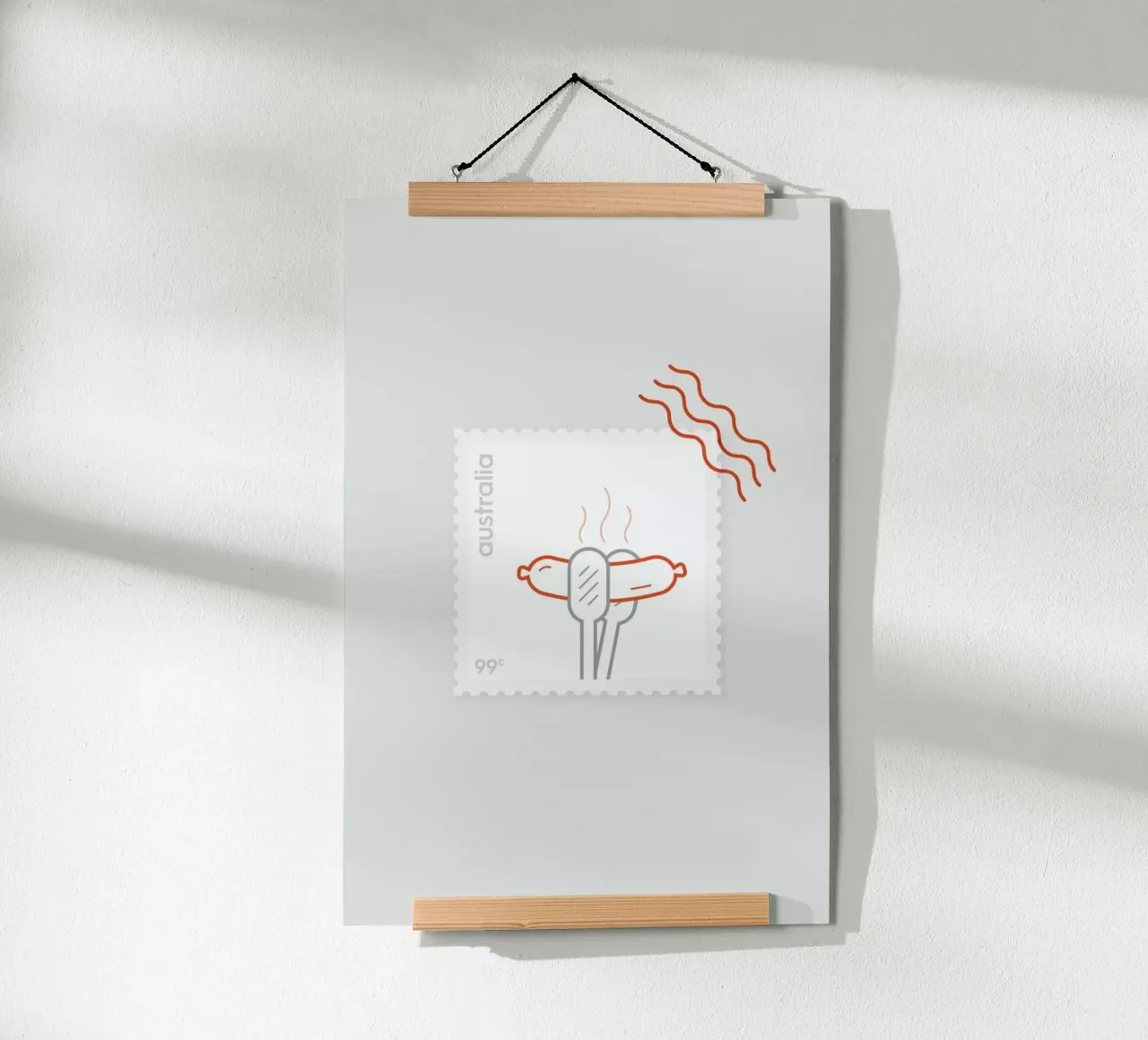 BBQ poster by Dean Smith