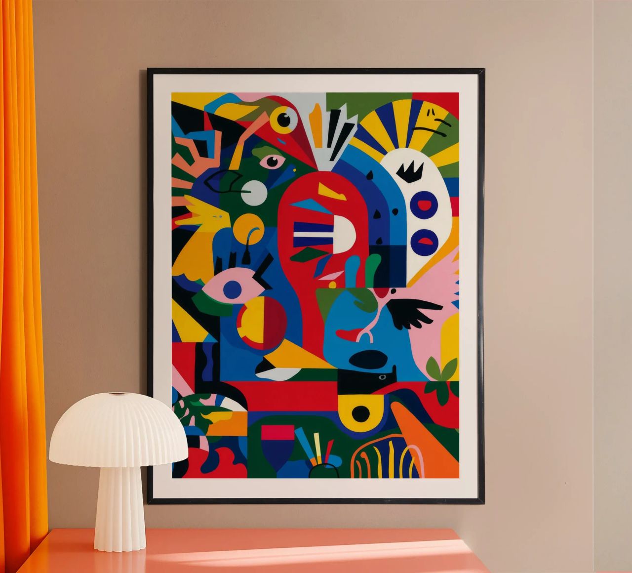 Symphonie géométrique poster de Monarco Virtuoso