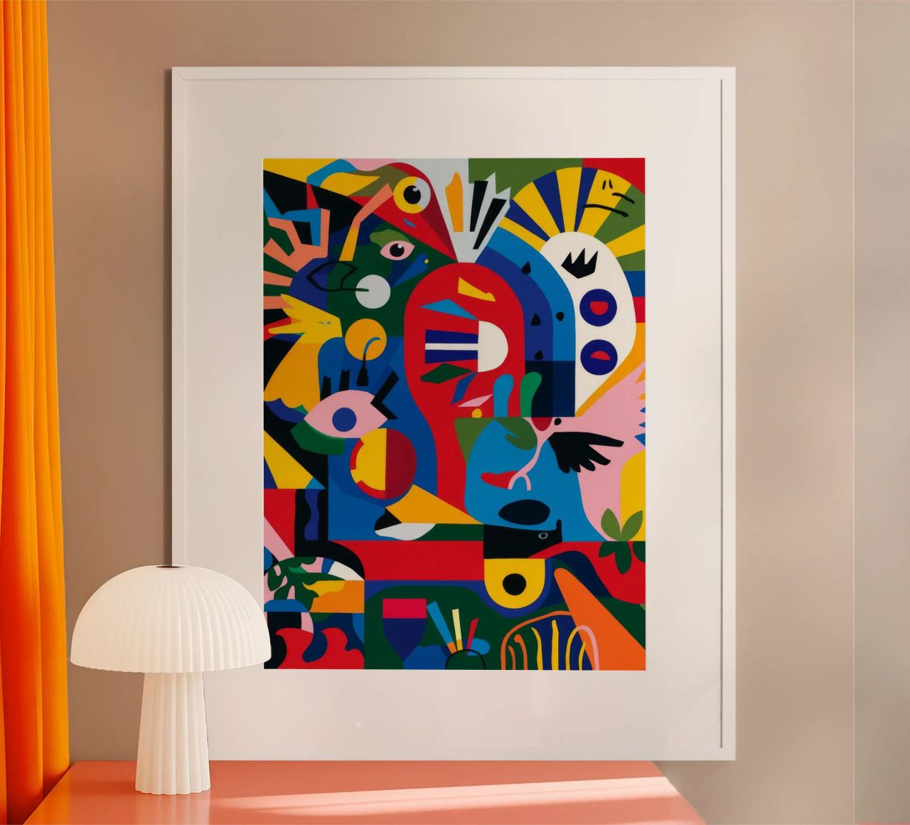 Symphonie géométrique poster de Monarco Virtuoso