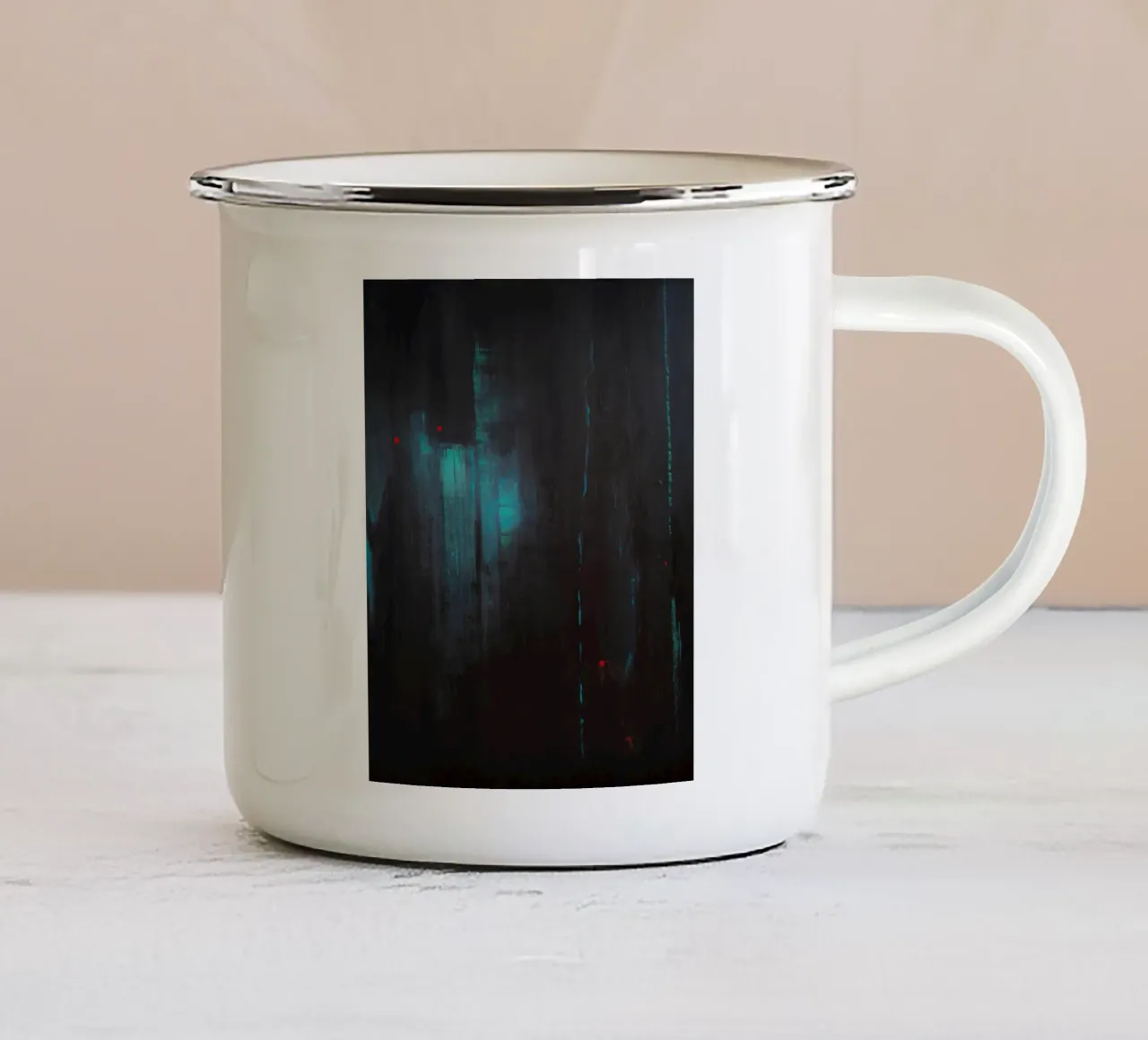 '25 01 18' tazza in smalto da LucaKezdy