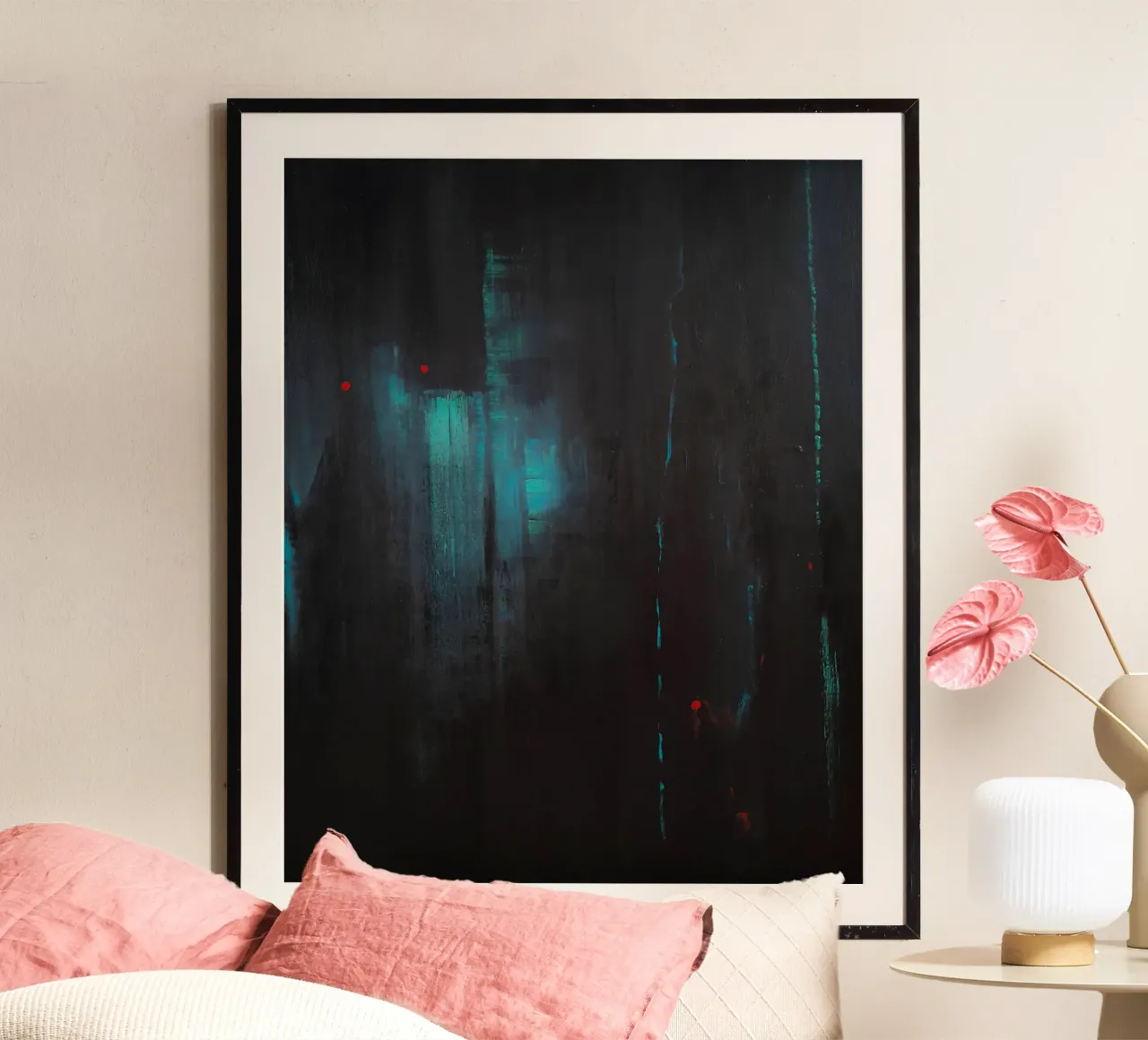 '25 01 18' poster con telaio in legno da LucaKezdy