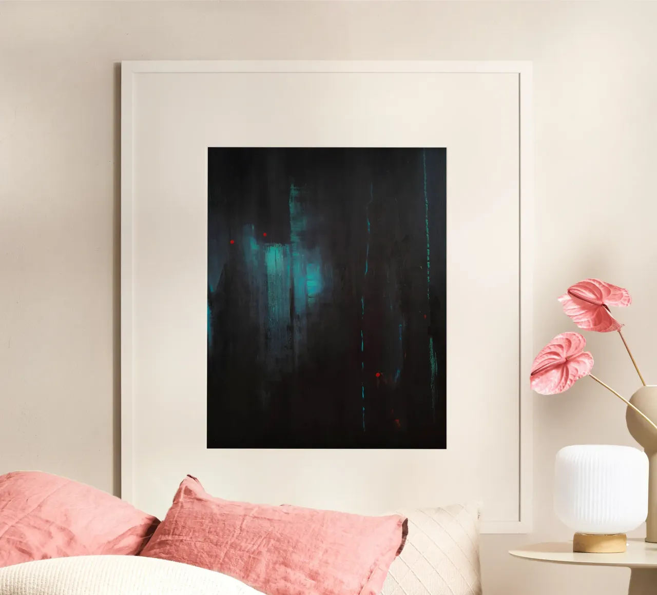 '25 01 18' poster con telaio in legno da LucaKezdy