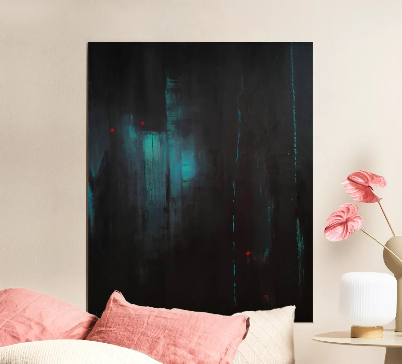 '25 01 18' poster con telaio in legno da LucaKezdy