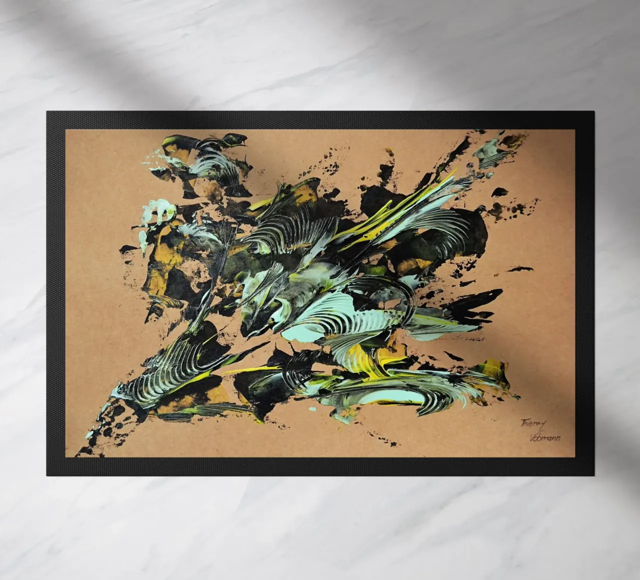 NATURAL STYLE 32 zerbino da Thierry Vobmann Abstract painting