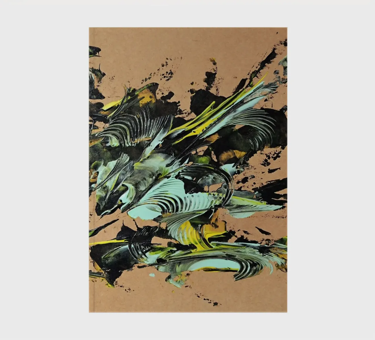 NATURAL STYLE 32 notebook by Thierry Vobmann Abstract painting