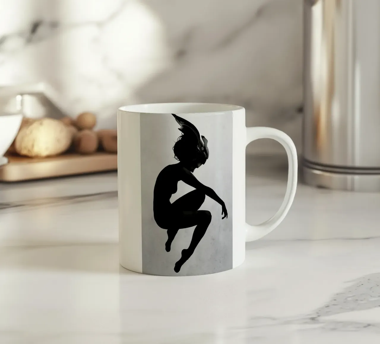 Meander tazza in ceramica da Ruben Ireland